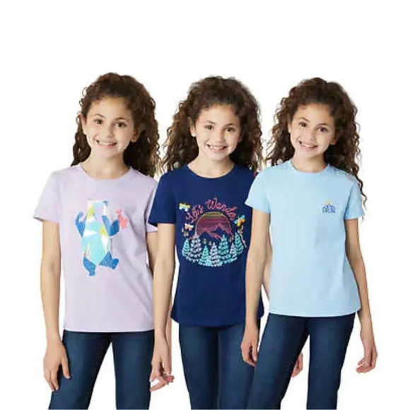 Eddie Bauer Youth 3-pack Tee - Picture 1 of 8